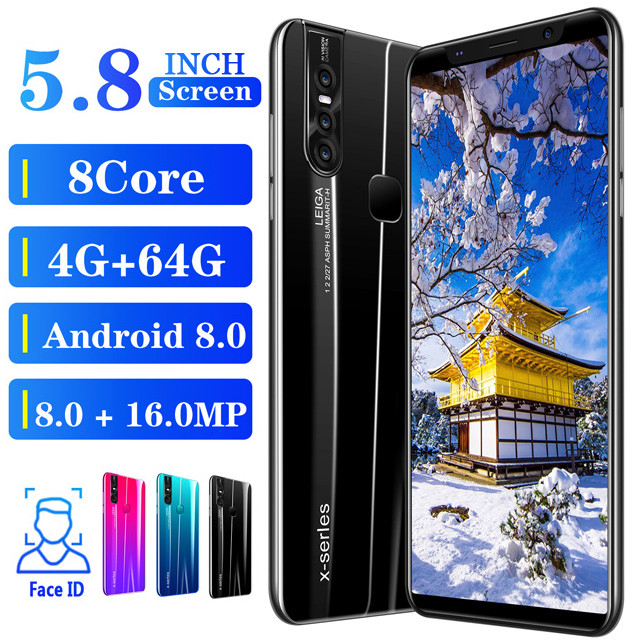 cell phone ram 4gb rom 64gb mobile phone 5 8 inch smartphone android phone cellphone cod