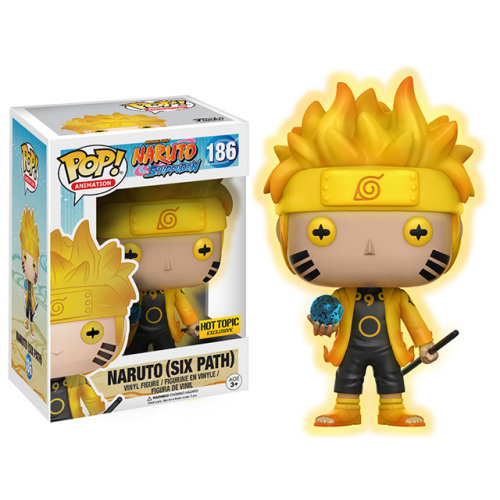 Funko Pop  Naruto Six Path #186 Naruto Vinyl Figure