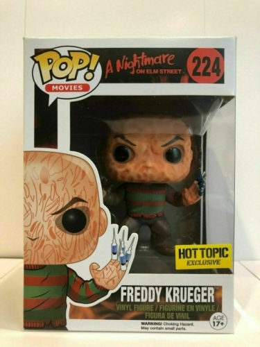 Funko POP Freddy Krueger #224 Hot Topic Nightmare On Elm Street