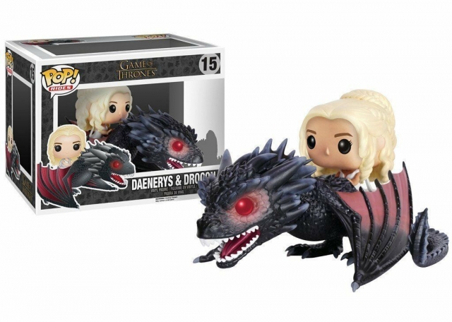 US$ 59.99 - Funko Pop - Game of Thrones Daenerys and Drogon #15 Vinyl Figure - www.funkosmall.com