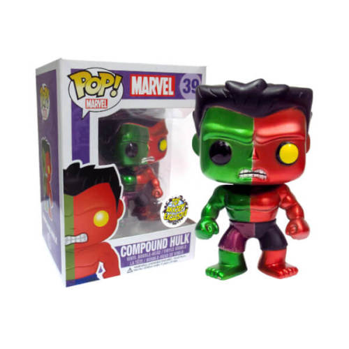 Funko Pop! COMPOUND HULK #39 VAULTED ANXIETY EXCLUSIVE RARE EXCELLENT CONDITION!