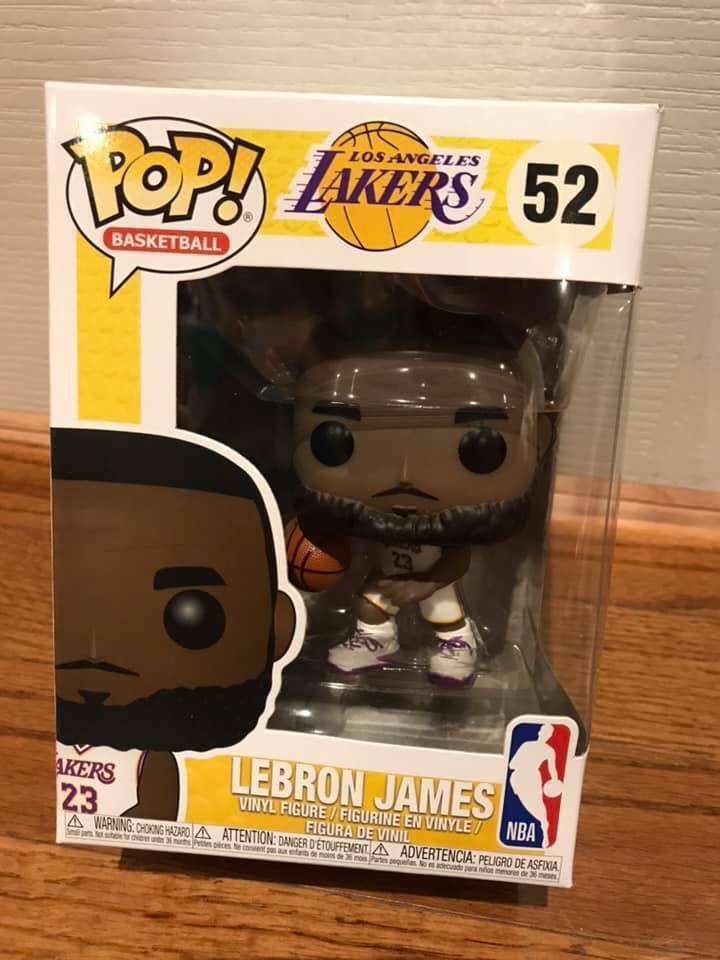 US$ 29.99 - Funko Pop NBA Los Angeles Lakers Lebron James #52 Vinyl Figure NIB - www.funkosmall.com