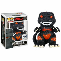 Funko Pop Movies Godzilla Burning Godzilla #239 GTS Exclusive Vaulted Damaged