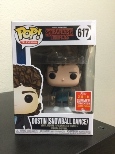 Funko Pop Dustin Snowball Dance 617 Stranger Things 2018 Limited Edition