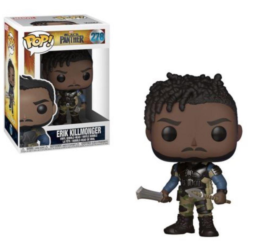 US$ 29.99 - Funko Pop Marvel Erik Killmonger #278 Vinyl Figure - www.funkosmall.com