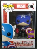 Funko Pop Marvel Exclusive Sdcc 2017 Captain America #06 Vinyl Figure