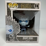 Funko Pop Game Of Thrones Night King on Iron Throne #74 Vinyl Figure