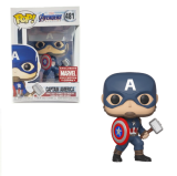 Funko PoP Captain America 481 Exclusive Vinyl Figure