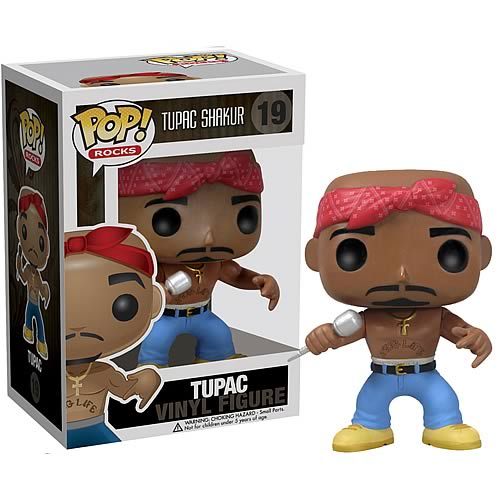 US$ 35.99 - Funko Pop Tupac #19 Rocks Shakur Vinyl Figure - www.funkosmall.com