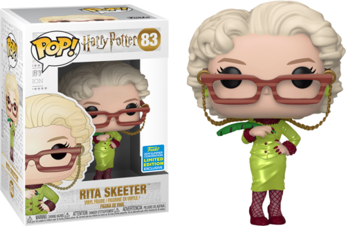 Funko Pop! Harry Potter Rita Skeeter SDCC 2019 EXCLUSIVE #83 Movies