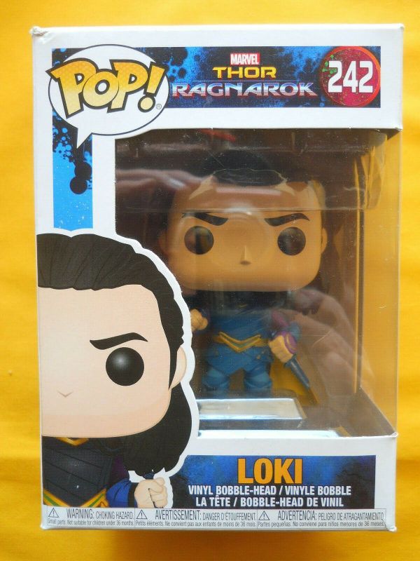 US$ 35.99 - Funko Pop Marvel Ragnarok Loki #242 Vinyl Figure - www.funkosmall.com