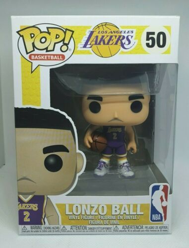 Funko NBA Basketball POP! Sports Vinyl Figure Lonzo Ball Los Angeles Lakers #50