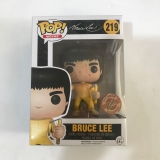 Funko Pop  Bruce Lee #219 (Bait )  Movies Vinyl Figure（Blood ）