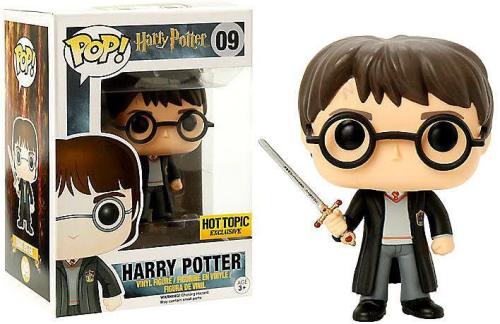 FUNKO POP HARRY POTTER #09 HARRY POTTER with SWORD OF GRYFFINDOR Hot Topic