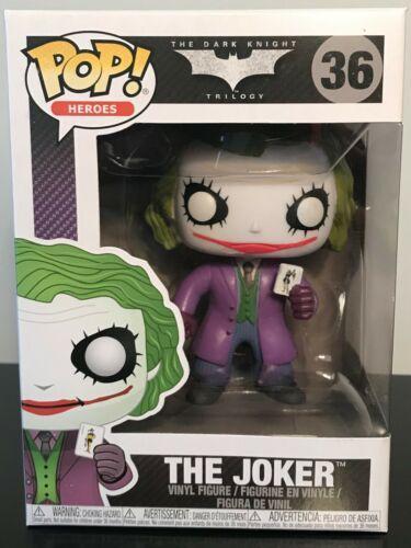Funko Pop! DC Heroes: The Dark Knight - The Joker #36 Vinyl Figure