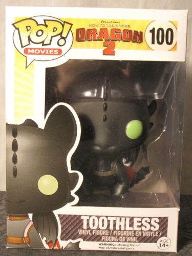 Funko POP MOVIES HOW TO TRAIN YOUR DRAGON 2 TOOTHLESS 100
