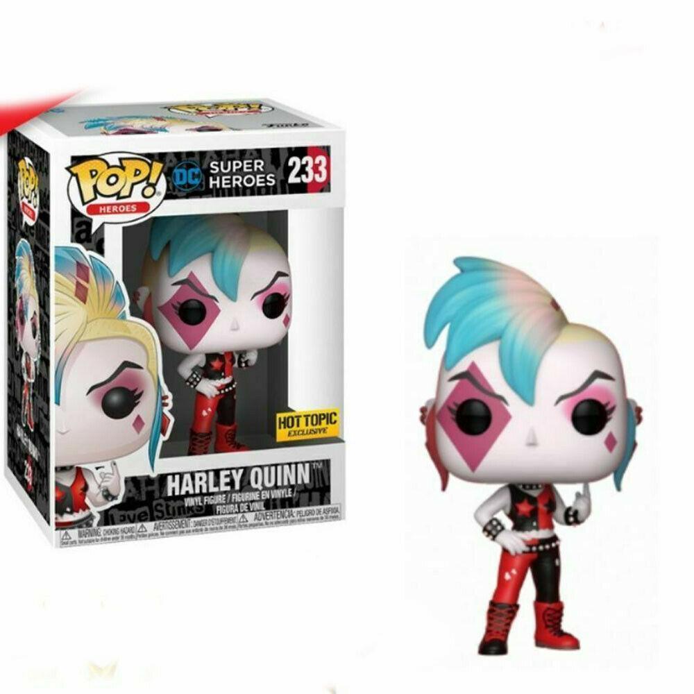 US$ 29.99 - FUNKO POP! DC SUPER HEROES HARLEY QUINN 233# Vinyl Figure HOT TOPIC Exclusive - www