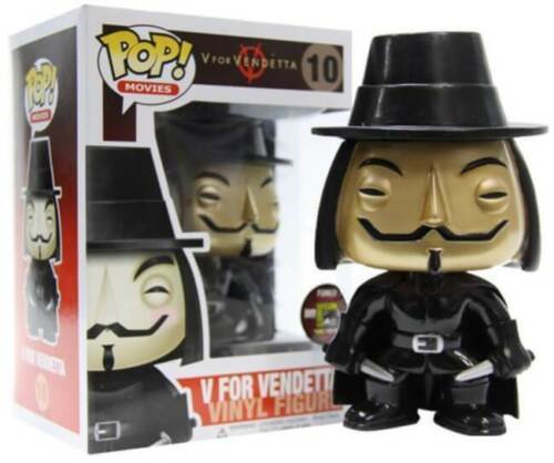 Funko Pop V For Vendetta #10 Metallic Vinyl Figure