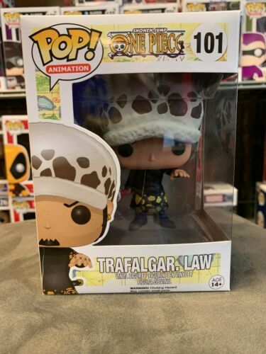 Funko pop one piece trafalgar D. water law 101 vinyl figurine