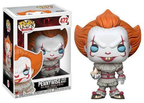 Funko Pop IT Pennywise With Boat #472 Vinyl Figure