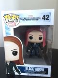 Funko POP Marvel Captain America The Winter Soldier Black Widow #42 VAULTED