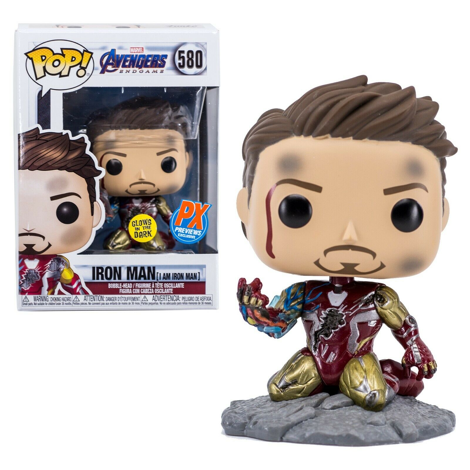 US$ 35.99 - Funko Pop The purpose of Marvel Avengers Iron Man #580 PX Exclusive - www.funkosmall.com