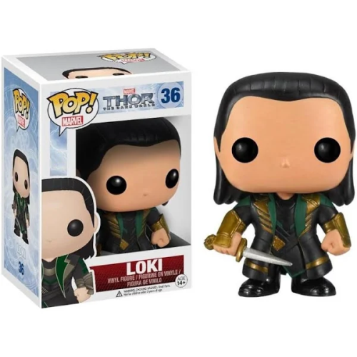 Funko Pop Marvel Loki #36 Thor The Dark World without helmet