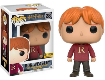 Funko POP! Ron Weasley (Sweater) #28 - Harry Potter - Hot Topic + Protector