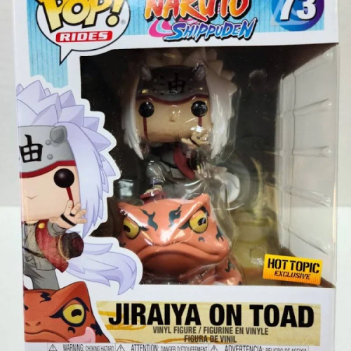 Funko POP naruto Jiraiya on Toad 73 Hot Topic