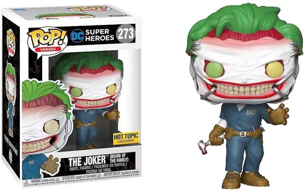 Funko POP EXCLUSIVE Death of the Family Joker #273 DC Comics Vinyl Figure