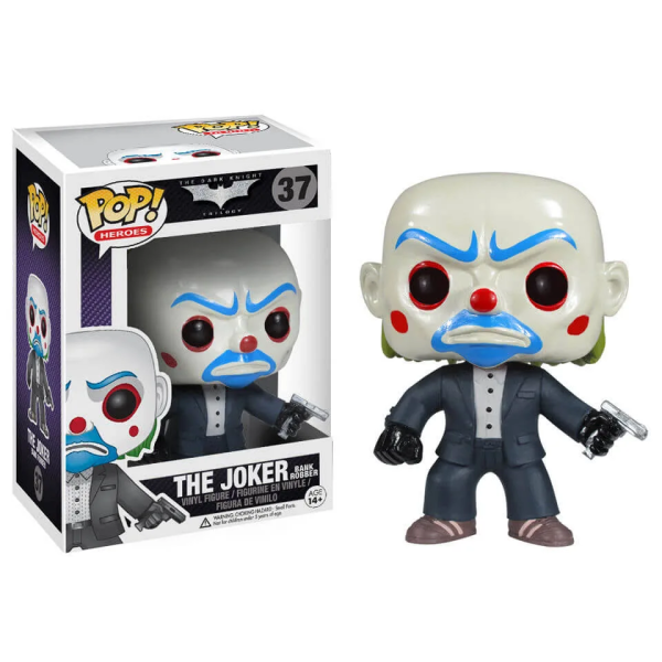 Funko Pop Heroes The Joker Bank Robber 37 Vinyl Figure The Dark Knight