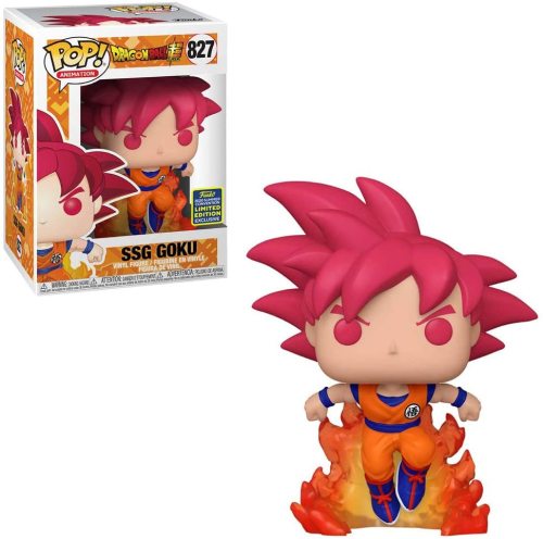 Funko Pop! Dragon Ball Super #827 Super Saiyan God Goku (2020 Summer Convention Exclusive)