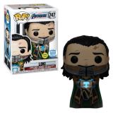 Funko Pop! Marvel: Avengers Endgame - Loki with Glow-in-The-Dark 747 Tesseract
