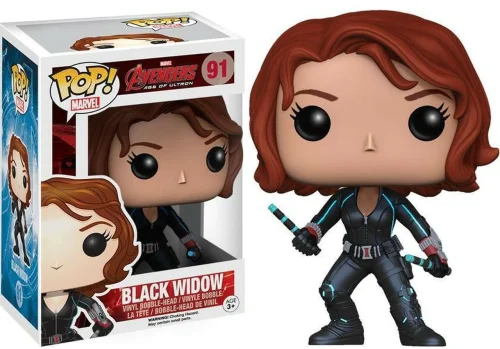 Funko Pop  Marvel Black Widow #91 Vinyl Figure 