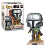 Funko Pop! Star Wars: The Mandalorian - Mandalorian Flying with The Child Bundle