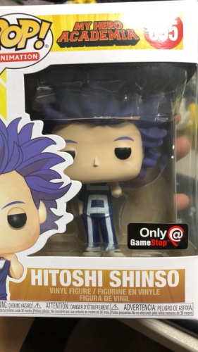 Funko Pop! Animation: My Hero Academia - Hitoshi Shinso 695 Vinyl Figure (GameStop Exclusive)