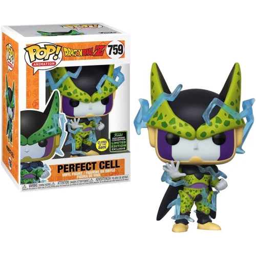 Funko Pop Perfect Cell 759  (Glow in the Dark) [Spring Convention] Vinyl Figure 