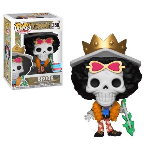 Funko Pop One Piece Brook 358 Fall Convention Exclusive Figure