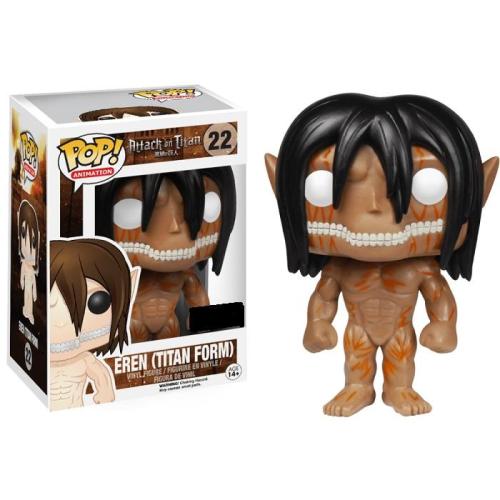 Funko Pop ATTACK ON TITAN EREN (TITAN FORM) #22  Vinyl Figure 