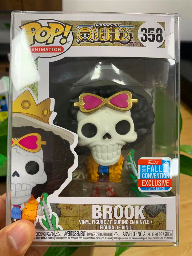 US$ 39.99 - Funko Pop One Piece Brook 358 Fall Convention Exclusive Figure  - m.funkomall.com