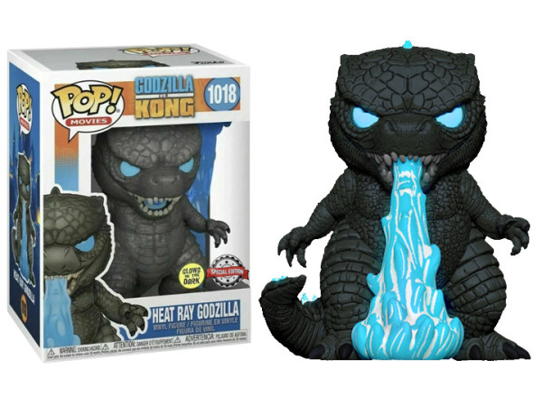 US$ 35.99 - Funko Pop! Movies: Godzilla vs. Kong - Heat Ray Godzilla (Glow-in-the-Dark