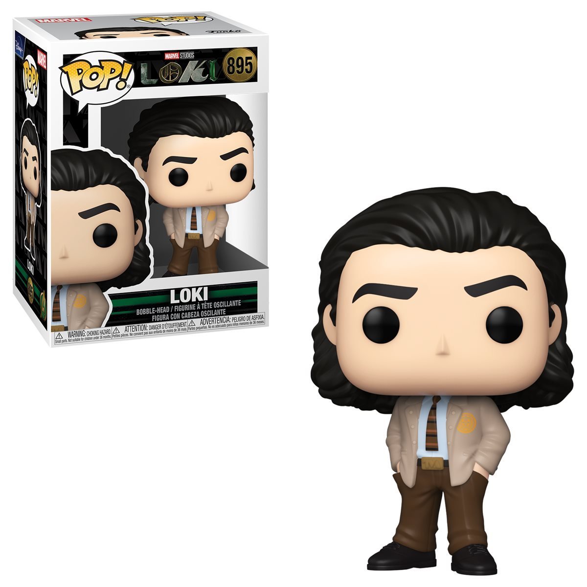 US$ 15.99 - Funko Pop Marvel Hero Loki Series Loki 895 Vinyl Figure - www.funkomall.com
