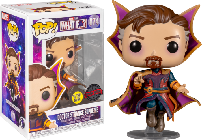 US$ 35.99 - Funko Pop Marvel: Doctor Strange Supreme 874 Glow in the Dark Vinyl Figure - www