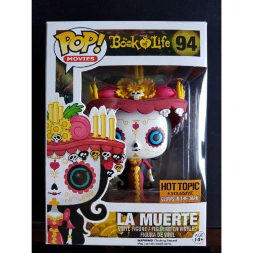 Funko Pop Book Of Life La Muerte 94 Vinyl Figures 