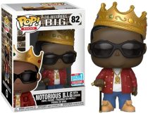 Funko Pop! Rocks The Notorious B.I.G with Crown Fall Convention Exclusive Figure #82