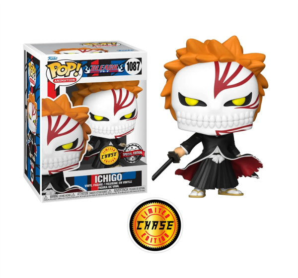 Funko Pop Animation Bleach Ichigo #1087 Chase Anime Exclusive Figure