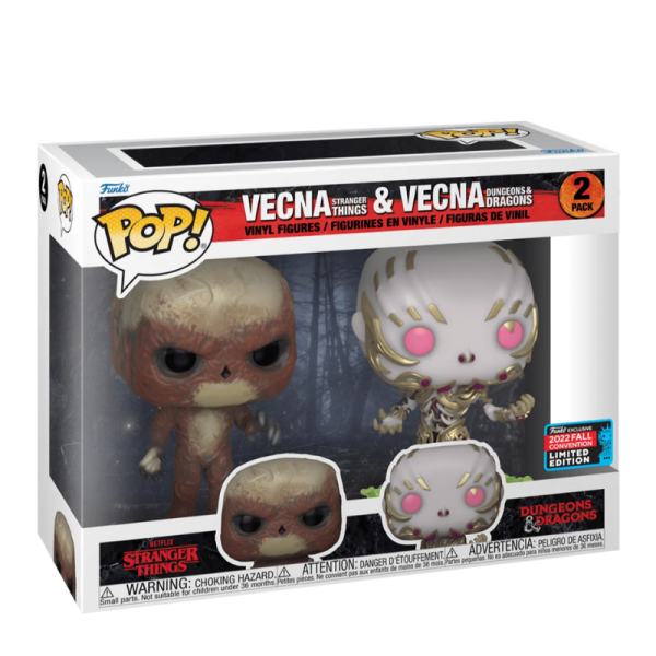 Funko Pop Stranger Things Vecna Stranger Things & Dungeons & Dragons Fall Convention Exclusive 2-Pack