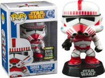 FUNKO POP STAR WARS #42 SHOCK TROOPER (2015 GALACTIC CONVENTION)