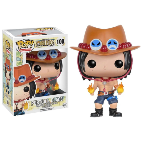 Funko Pop  One Piece  Portgas D. Ace #100 Vinyl Figure