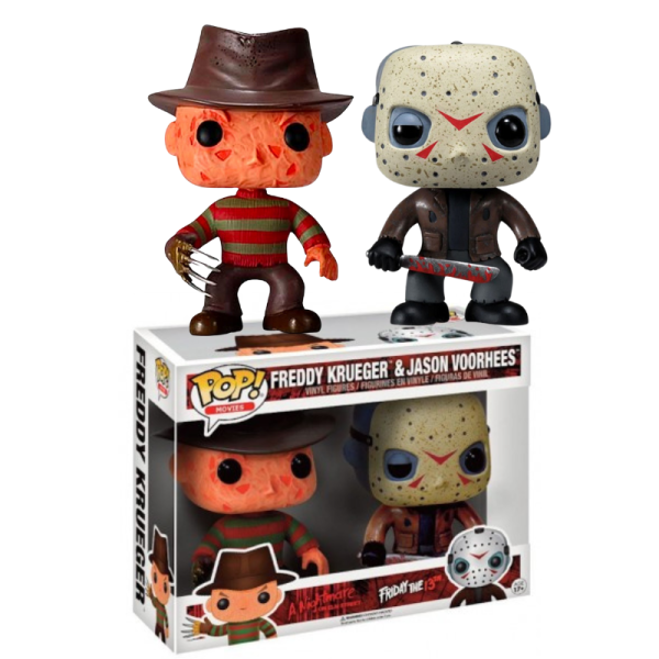 Funko Pop! Vinyl: Nightmare on Elm Street - Horror - 2 Pack - Freddy and Jason